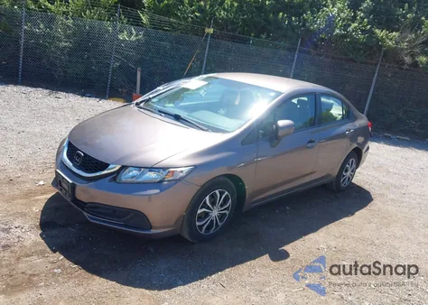 2015 Honda Civic Lx из США, поврежденный, VIN 19XFB2F58FE236849